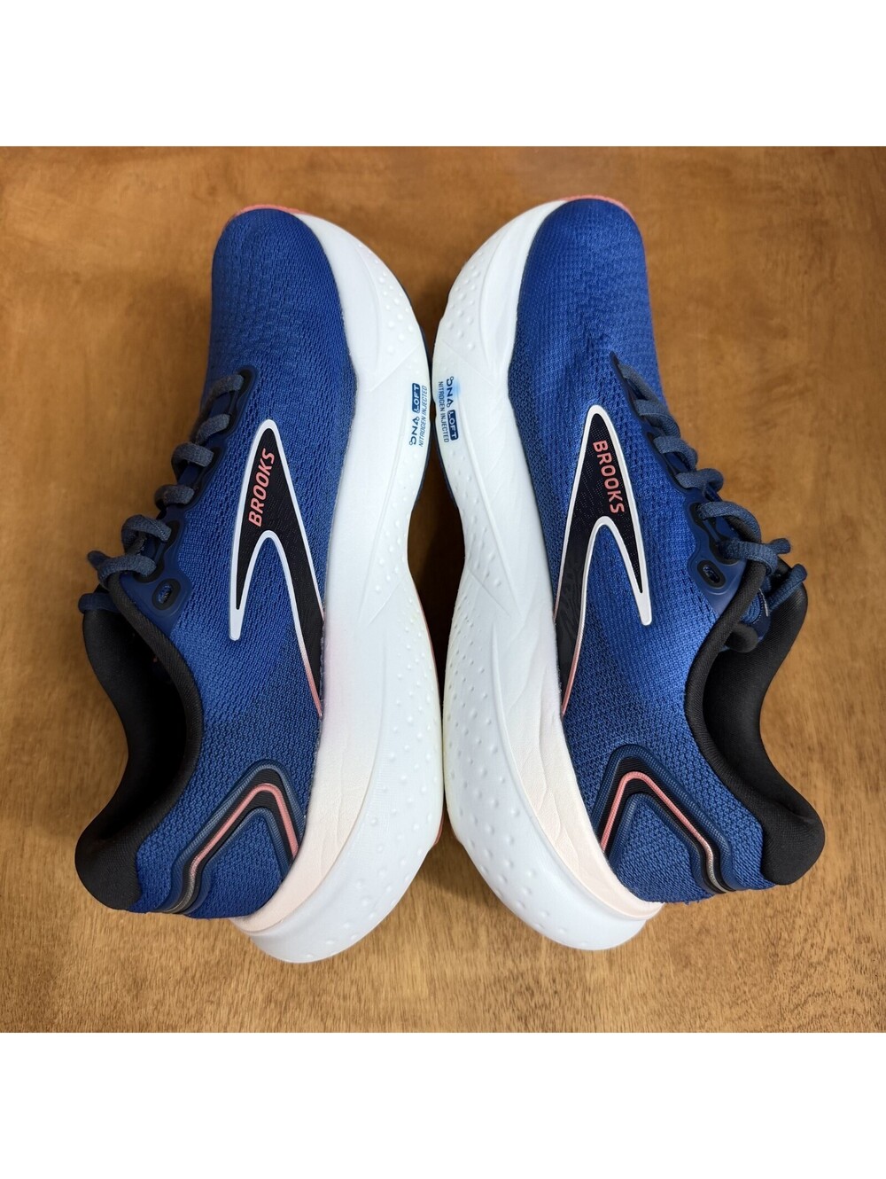 Brooks Glycerin 21 Shoes Women Sz 9 B Blue DNA Loft Cushion Sneakers 1204081B496 - Picture 5 of 15